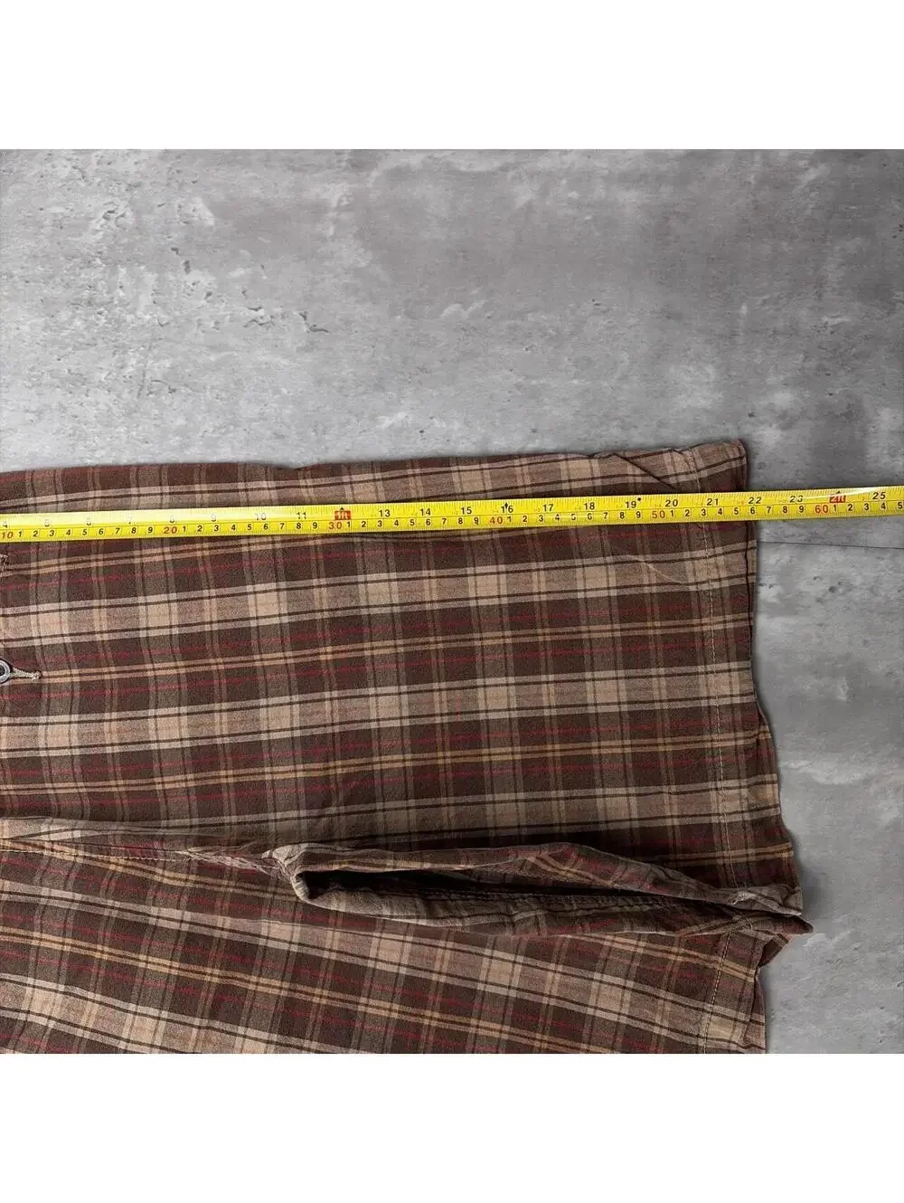 Y2K Brown Mossimo Grunge Gothic Plaid Baggy Skater Shorts